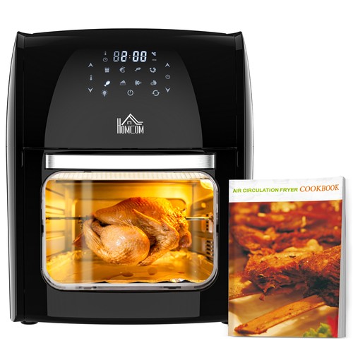 Homcom 12l air fryer - 12l, oven