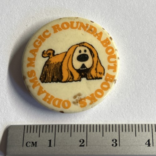 Note rusty pin - pin, badge