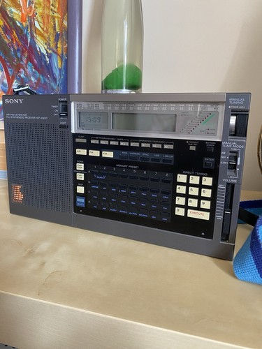 Sony icf 2001d shortwave radio - sony,