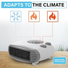 2-in-1 Electric Fan Heater
