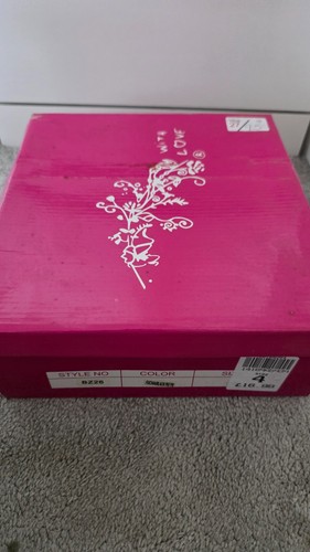 Ladies pink heels worn - heels.,