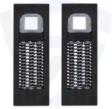 uPVC Replacement Door Handle Springs Cassette Pair Hoppe Stop Sagging Hand Black