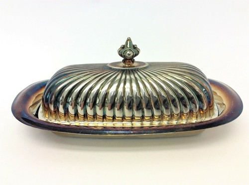 Unmarked silverplate glass - unmarked,