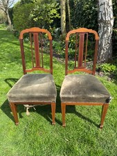 Pair of Edwardian Inlaid