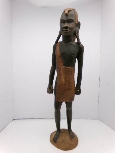 Large vintage african hand - vintage,