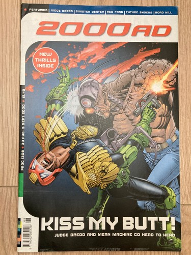 Mega rare 2000ad prog - rare, 1208