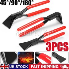 3PCS Hand Seamers Sheet Metal Tools Straight Jaw Manual Metal Bender Tool UK
