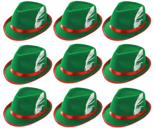 Green bavarian hat oktoberfest - hat,