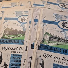 PRE 1960 FOOTBALL PROGRAMMES -