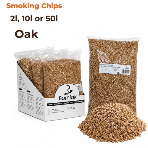 Borniak oak smoking chips wood - oak,