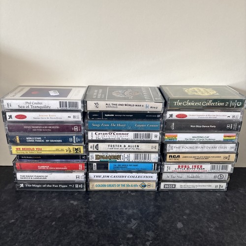 Vintage cassette tapes job - vintage,
