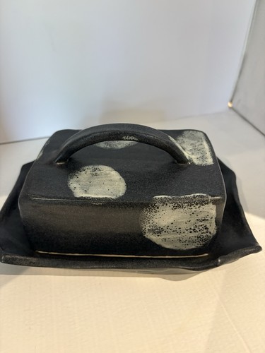 Vintage studio pottery - studio, butter