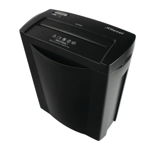 Rexel black silver alpha - rexel,