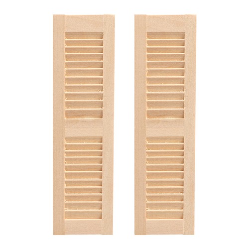 2pcs diy wooden - diy, shutters