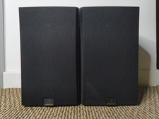 Vintage CELESTION 3 Black Bookshelf Stereo SPEAKERS pair