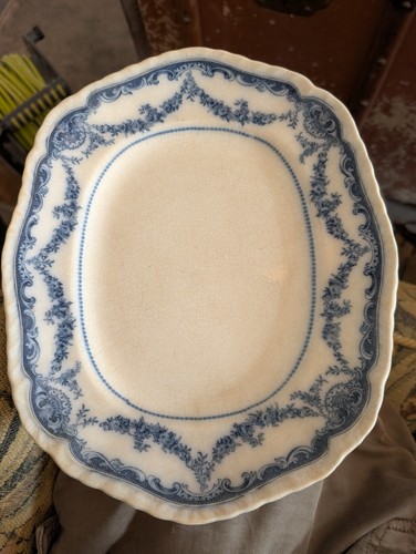 Large vintage meat platter - meat,