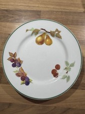 Royal Worcester Evesham Vale Side Plates Sub-standard - Vintage