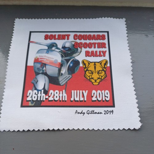 Scooter rally patch solent - patch,