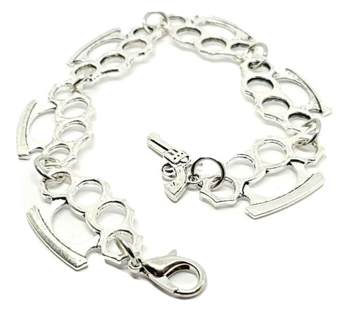 Knuckle duster bracelet with - knuckle,