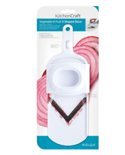 Grater Slicer Mandoline KITCHENCRAFT V Shaped & Fruit & Vegetable Portable