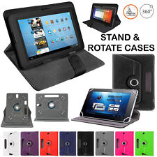 PU Leather Universal For Amazon Kindle Fire HD 10" Tablet 360 Stand Case Cover