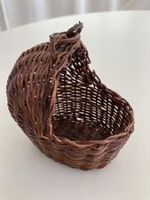 Vintage Woven Wicker Doll