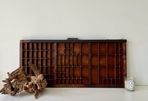 Vintage letterpress wood - vintage,