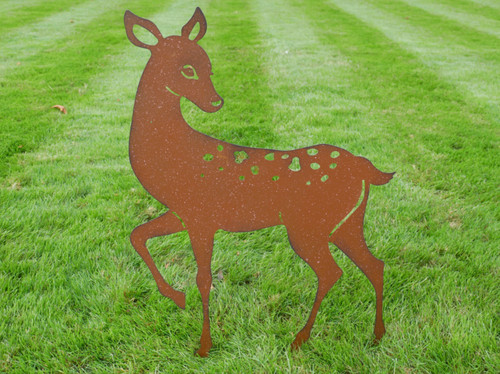 Rusty metal garden - metal,