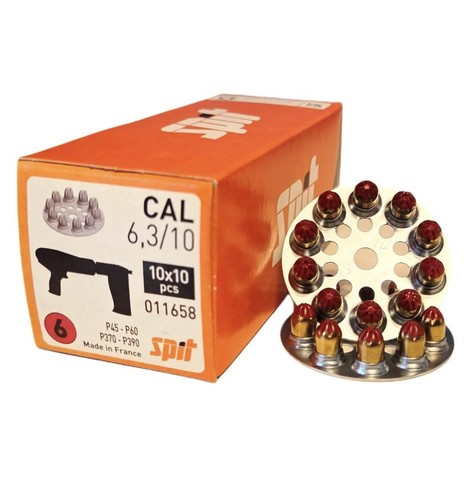 Spit red disc bullets 10 - red, 6.3/10