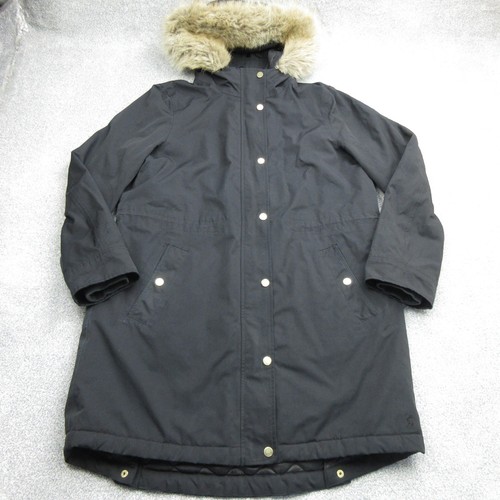 Joules coat womens black - joules, uk