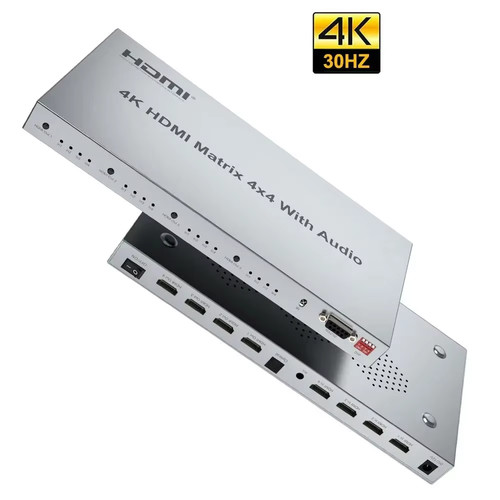 4x4 hdmi matrix with 3 - matrix, r/l