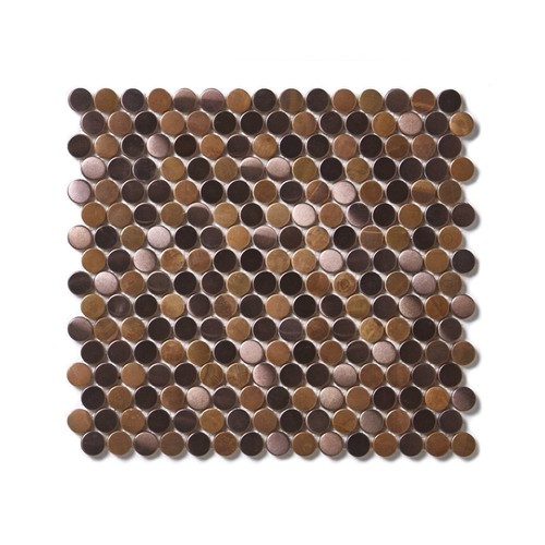 Penny round mosaic tile - penny,