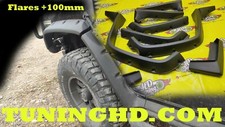 Fender flares +100mm For Hummer H2