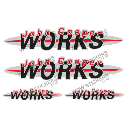Car sticker mini john cooper - sticker,