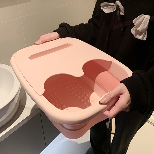 Folding foot bath soak tub - folding,