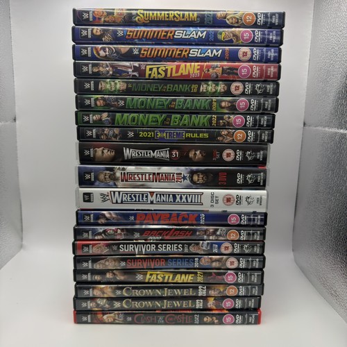Wwe dvd joblot bundle x19 - dvd,