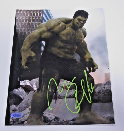 Mark ruffalo hand signed photo - mark,
