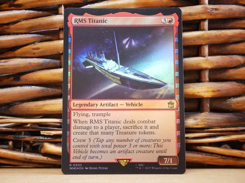 Mtg rms titanic 0093 foil - mtg,
