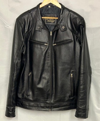 Clara leather motorcycle