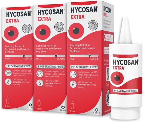 Dry eye drops - 3x,