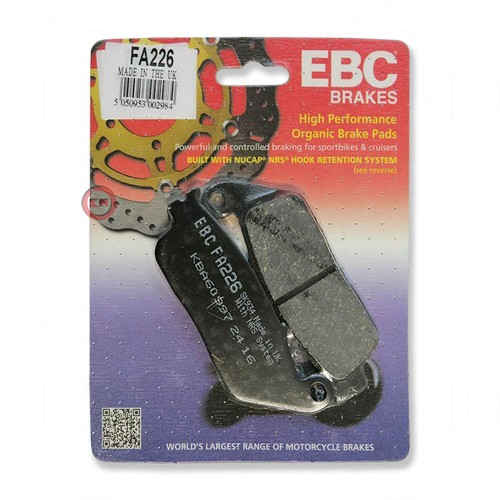 Brake pads front organic ebc - front,