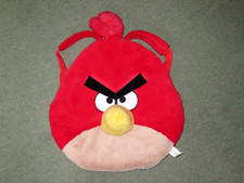 **Hardly used** Rovio Angry Birds Red Bird kids plush backpack/schoolbag
