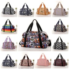 Unisex Printed Travel Holdall