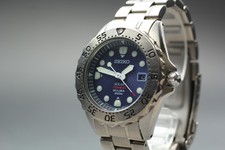 [Exc+5] Seiko Prospex V145-0AH0 Titanium Divers 200M Solar Mens Watch From JAPAN