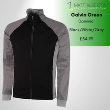 Golf Jumper - Galvin Green Zip-Up - Dominic