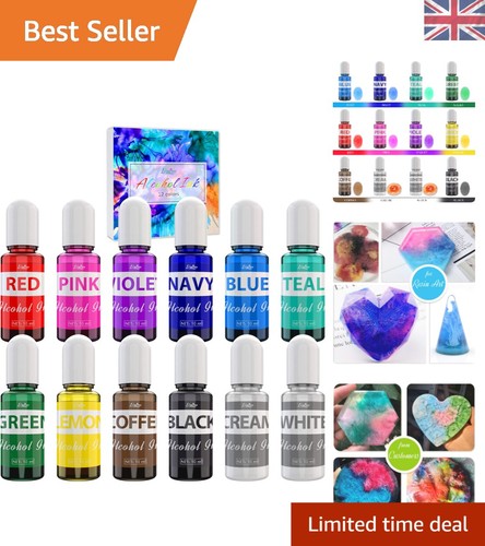 Versatile alcohol ink set 12 - alcohol,
