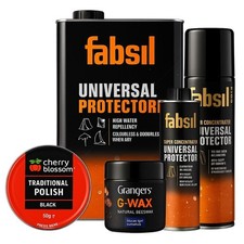 Fabsil & Gold Tent & Gear Waterproofer + Grangers G-Wax
