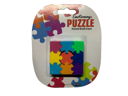 Novelty large puzzle eraser - large,