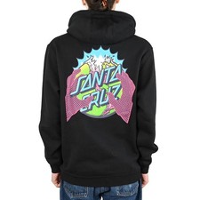 Santa Cruz Kendall End Of The Dot Pullover Hoodie - Black