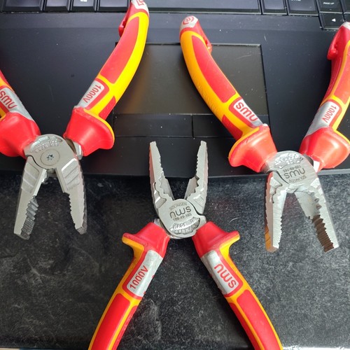 Nws vde 5746 lineman pliers - nws, lineman's